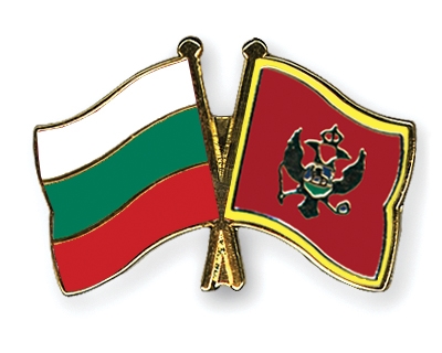 Fahnen Pins Bulgarien Montenegro