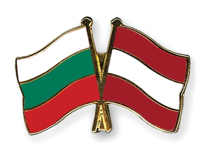 Fahnen Pins Bulgarien sterreich