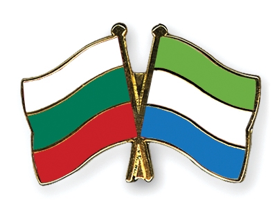 Fahnen Pins Bulgarien Sierra-Leone