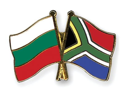 Fahnen Pins Bulgarien Sdafrika