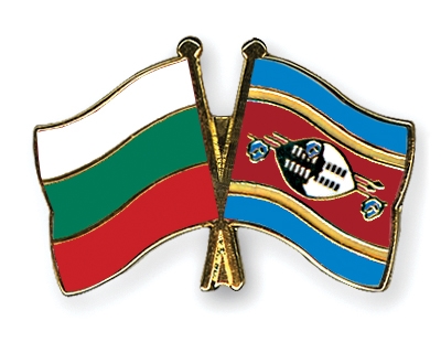 Fahnen Pins Bulgarien Swasiland