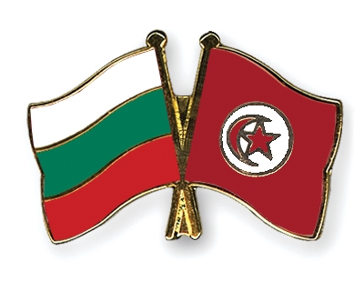 Fahnen Pins Bulgarien Tunesien