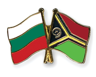 Fahnen Pins Bulgarien Vanuatu