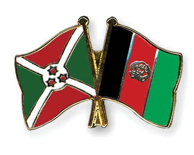 Fahnen Pins Burundi Afghanistan