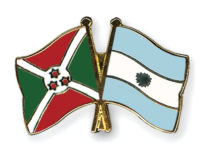 Fahnen Pins Burundi Argentinien