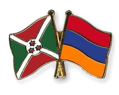 Fahnen Pins Burundi Armenien