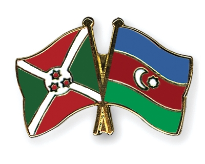 Fahnen Pins Burundi Aserbaidschan