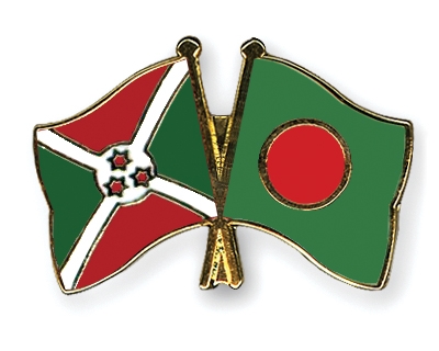 Fahnen Pins Burundi Bangladesch