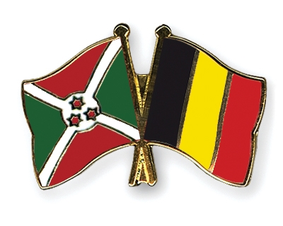 Fahnen Pins Burundi Belgien