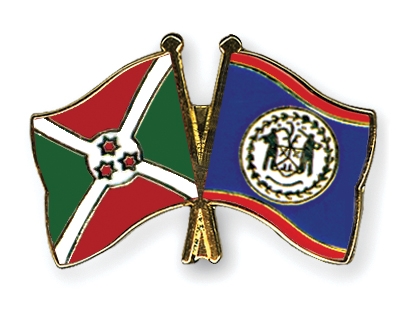 Fahnen Pins Burundi Belize