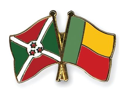 Fahnen Pins Burundi Benin