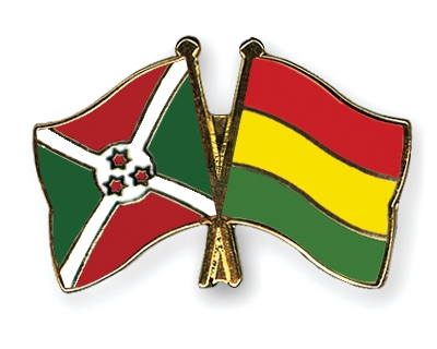 Fahnen Pins Burundi Bolivien