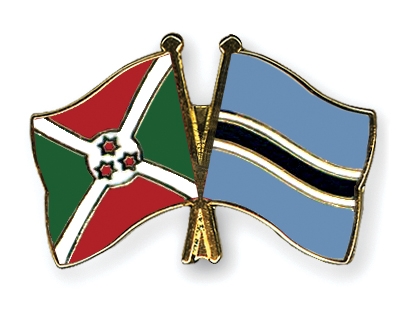 Fahnen Pins Burundi Botsuana