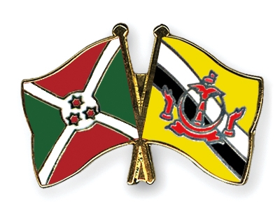 Fahnen Pins Burundi Brunei-Darussalam