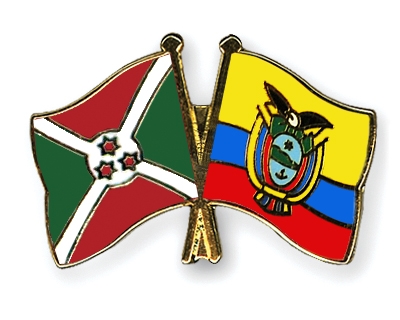 Fahnen Pins Burundi Ecuador