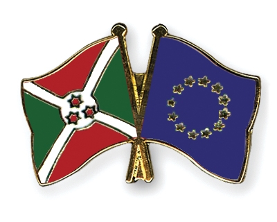 Fahnen Pins Burundi Europa