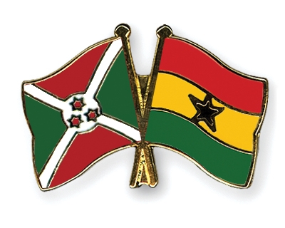 Fahnen Pins Burundi Ghana