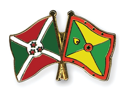 Fahnen Pins Burundi Grenada