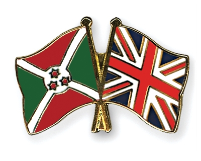 Fahnen Pins Burundi Grossbritannien