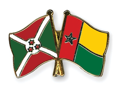 Fahnen Pins Burundi Guinea-Bissau