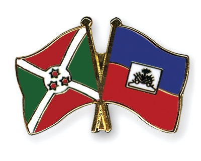 Fahnen Pins Burundi Haiti
