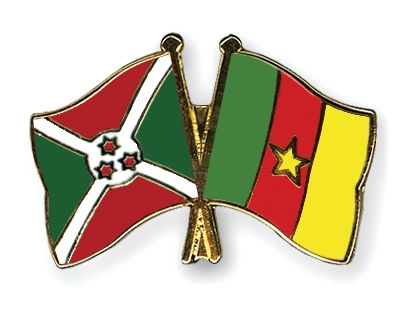 Fahnen Pins Burundi Kamerun
