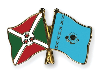 Fahnen Pins Burundi Kasachstan