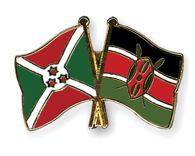Fahnen Pins Burundi Kenia