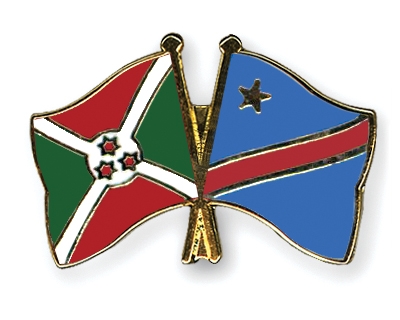 Fahnen Pins Burundi Kongo-Demokratische-Republik