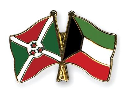 Fahnen Pins Burundi Kuwait