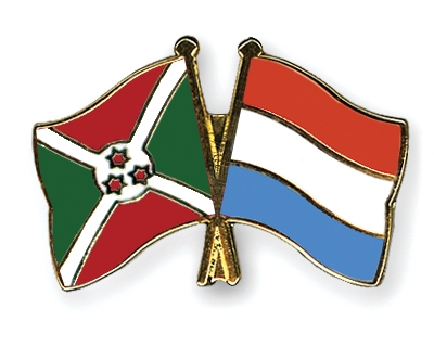 Fahnen Pins Burundi Luxemburg