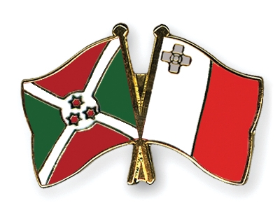 Fahnen Pins Burundi Malta