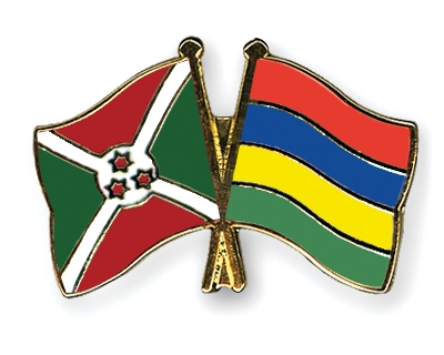 Fahnen Pins Burundi Mauritius