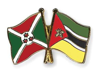 Fahnen Pins Burundi Mosambik