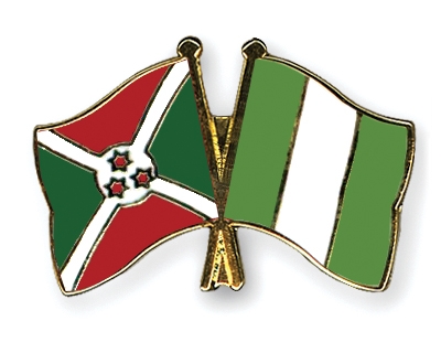 Fahnen Pins Burundi Nigeria