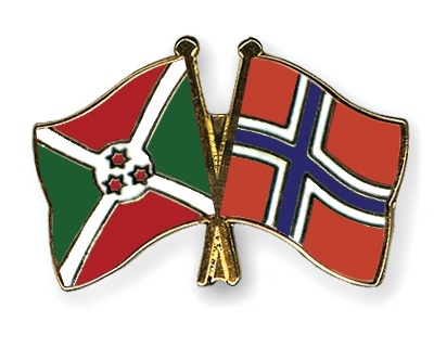 Fahnen Pins Burundi Norwegen