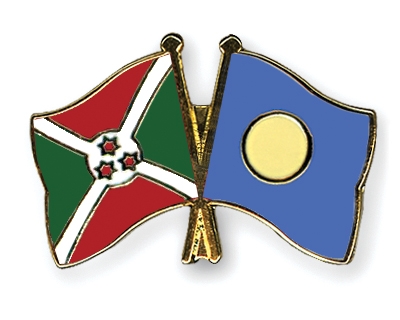 Fahnen Pins Burundi Palau