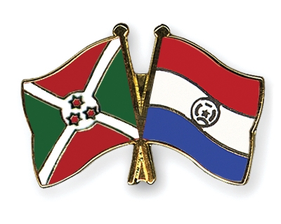 Fahnen Pins Burundi Paraguay