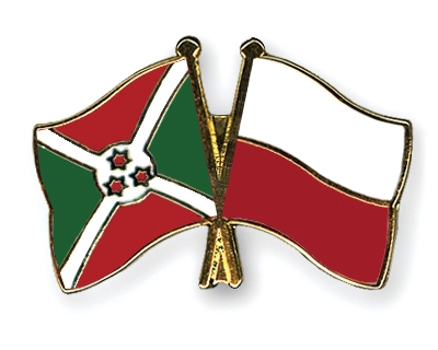 Fahnen Pins Burundi Polen