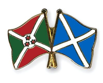 Fahnen Pins Burundi Schottland