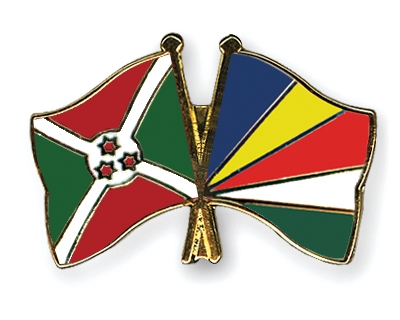 Fahnen Pins Burundi Seychellen