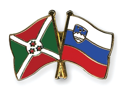 Fahnen Pins Burundi Slowenien