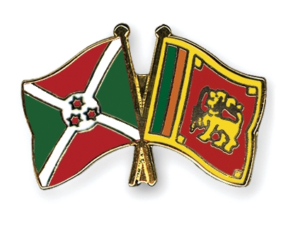 Fahnen Pins Burundi Sri-Lanka