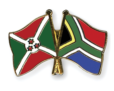 Fahnen Pins Burundi Sdafrika