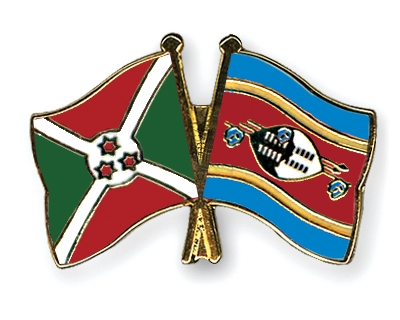 Fahnen Pins Burundi Swasiland