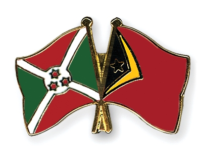 Fahnen Pins Burundi Timor-Leste