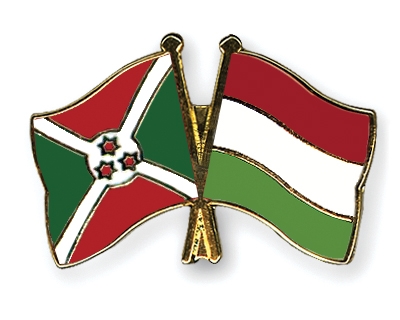 Fahnen Pins Burundi Ungarn