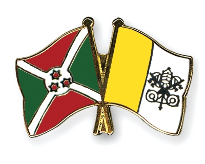 Fahnen Pins Burundi Vatikanstadt