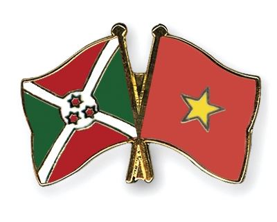 Fahnen Pins Burundi Vietnam