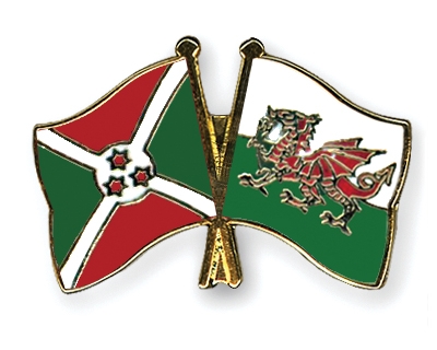 Fahnen Pins Burundi Wales